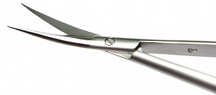 Micro Scissors S-0106.01M Curved 